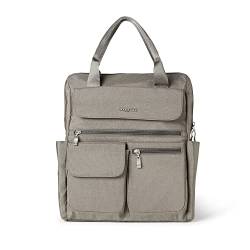 Baggallini Damen Moderner Laptop-Rucksack, Sterling Shimmer von Baggallini