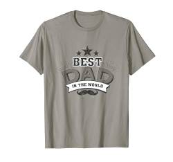 Best Dad In The world, Happy Father's Day Tee shirts, Father T-Shirt von Bahaa's Tee