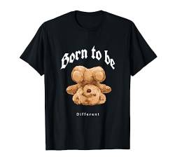 Born To Be Different Illustration Novelty Graphic Designs T-Shirt von Bahaa's Tee