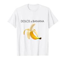 Dolce And Banana T Shirt, Funny Cute Graphic Design Banane T-Shirt von Bahaa's Tee