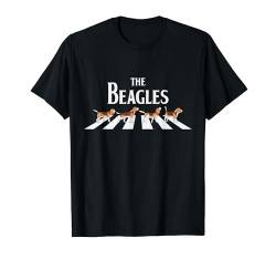 Enjoy The Beagles Squad Coole lustige Hunde Grafik coole Designs T-Shirt von Bahaa's Tee