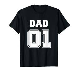 Enjoy World NO.1 Dad 01 Sport Style, Best Cool Dad Ever T-Shirt von Bahaa's Tee