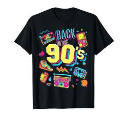 Herren Damen Kinder Vintage Retro Back To 90's Graphic Design T-Shirt von Bahaa's Tee