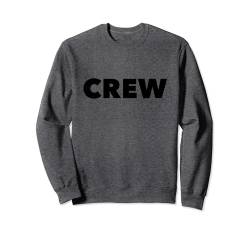 Herren Damen The Word Crew Back Printed Uniform Shirt Crew Sweatshirt von Bahaa's Tee