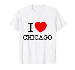 I Love Chicago USA Novelty Graphic Tees & Cool Designs T-Shirt von Bahaa's Tee