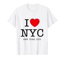 I Love NYC Graphic Tee Shirts & Cool Designs, New York City T-Shirt von Bahaa's Tee