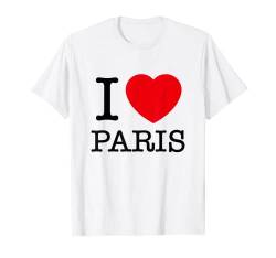 I Love Paris Graphic Tees - Novelty T-Shirts & Cool Designs T-Shirt von Bahaa's Tee