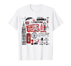 London UK Graphic Tees - Novelty T-Shirts & Cool Designs T-Shirt von Bahaa's Tee