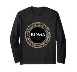 Roma Italy Illustration Graphic Cool Outfit Fashion Designs Langarmshirt von Bahaa's Tee