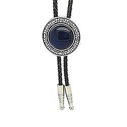 Bai You Mei Bolotie Männer western klassik Krawatten,Western Cowboy Bolo Tie Blau von Bai You Mei