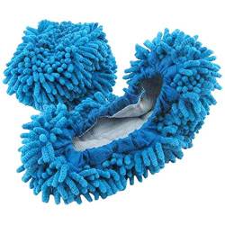 Mop Set Wipe Mop Single Shoe Slippers Caps Schuhe Lazy Damen Schuhe Schuh Frauen Casual Sandalen, blau, Einheitsgröße von Baieune
