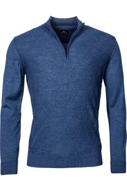 Baileys Regular Fit Sweatshirt Zipblau, Einfarbig von Baileys