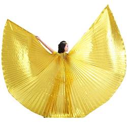 Best Dance Damen Flügel Gürtel gold gold Einheitsgröße von Baisdan
