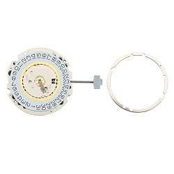 Bakemoro 705-3 705 Quarzuhrwerk mit Datumsanzeige, ein Juwel plus Batterie im Inneren, Standard-Uhrwerk, silber von Bakemoro