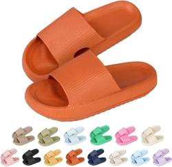 Baketron Original Badeschuhe für Damen&Herren,Cosyslides Wolkenslipper,Unisex Weich Rutschfeste Badelatschen,EVA Dicke Sohle Badeschlappen,Cloudyzz Schlappen,Strand Sandalen von Baketron