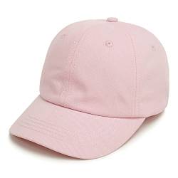 Bakicey Baby Kinder Baseball Cap Kappe Hiphop Kinder Baseballmütze Jungen Mädchen Mütze Baseball Cap Cartoon Drucken Hut Kappe Sonnenblende Flache Hut Baseballkappe (48, Hell-Pink) von Bakicey