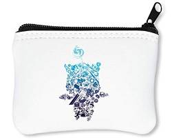 Final Fantasy Moogle Design Reißverschluss-Geldbörse Brieftasche Geldbörse von BakoIsland