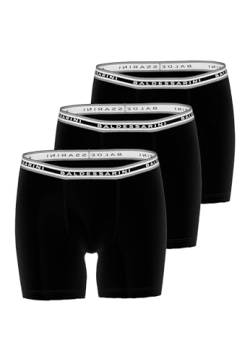 Baldessarini Herren Long-Pants schwarz Uni 2er Pack 7 von Baldessarini