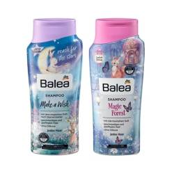 Balea 2er-Set märchenhaft-magische Haarpflege: Shampoo MAKE A WISH, Shampoo MAGIC FOREST, (2 x 300 ml), 600 ml (Limited Edition) von Balea