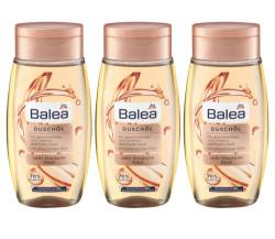 Balea Duschöl mit pflanzlichen Ölen für sehr trockene Haut, 3er-Pack (3 x 250 ml) von Balea
