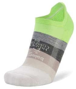 Balega Damen Recycelte, versteckte Komfort-Socken, Mel S (1 Paar) Performance Athletic Laufsocken Herren, Mellow Lime/All Terrain, Small von Balega