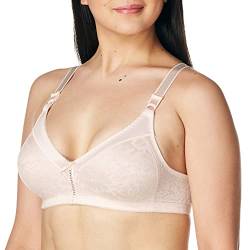 Bali Damen BH DF3372 Doppelstütze, Spa-Verschluss, bügelfrei, Pink Bliss, 90D von Bali