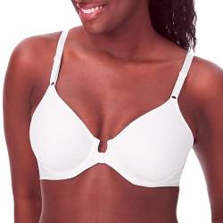 Bali Damen Comfort Revolution Front-Close Shaping Bügel-BH, Weiss/opulenter Garten, 85D von Bali