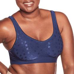 Bali Damen Comfort Revolution Shaping Wirefree Bra BH, In der Navy, XX-Large von Bali