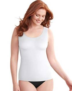 Bali Damen Easy Lite Camisole, Weiß, Mittel von Bali