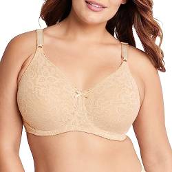 Bali Damen Lace And Smooth Underwire Bras, Nude, 80E von Bali