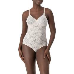 Bali Damen Lace 'N Smooth Firm-Control Lace Body Shaper mit integriertem Bügel-BH, Rosewood, 85E von Bali