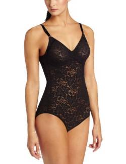 Bali Damen Seamless Shapewear Bodysuits, Schwarz, 80C EU von Bali