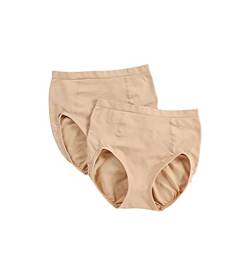 Bali Damen Shapewear Seamless Slip Ultra Control 2er Pack - Beige - Mittel von Bali