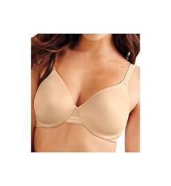 Bali Ein glatter U-Bügel-BH, glättender Shapewear-BH, verdeckter BH mit voller Abdeckung und Glättung von vorne nach hinten, Sanftes Taupe, 85B von Bali