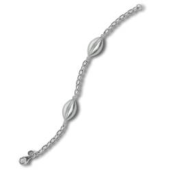 Balia Damen Armband 925 Silber matt und poliert 19cm BAA0030SM Silber Armband von Balia