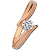 Balia Goldring Balia Damen Ring aus 333 Roségold (Fingerring), Fingerring Größe 58 (18,5), 333 Rosegold - 8 Karat (Big rose) Gold 333 von Balia