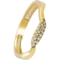 Balia Goldring Balia Ring Welle Damen 333 Gelbgold (Fingerring), Fingerring Größe 54 (17,2), 333 Gelbgold - 8 Karat (Welle gold) Gold 3 von Balia