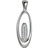 Balia Kettenanhänger Balia Damen Kettenanhänger Silber, Kettenanhänger (Oval) ca. 3,7cm, 925 Sterling Silber von Balia