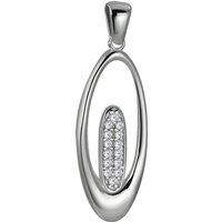 Balia Kettenanhänger Balia Kettenanhänger für Damen 925 Silber, Kettenanhänger ca. 3,7cm, 925 Sterling Silber (Oval) von Balia