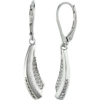 Balia Paar Ohrhänger Balia Damen Ohrringe matt und poliert (Ohrhänger), Damen Ohrhänger Klassik aus 925 Sterling Silber, Farbe: weiß, silber von Balia
