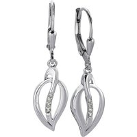 Balia Paar Ohrhänger Balia Damen Ohrringe poliert 925 Silber (Ohrhänger), Damen Ohrhänger Blatt aus 925 Sterling Silber, Farbe: weiß, silber von Balia