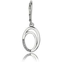 Balia Paar Ohrhänger Balia Damen Ohrringe poliert 925 Silber (Ohrhänger), Damen Ohrhänger Doppelkreis 925 Sterling Silber, Farbe: weiß, silber von Balia