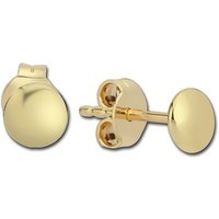 Balia Paar Ohrstecker Balia Damen Ohrstecker Gelbgold 8K (Ohrstecker), Damen Ohrstecker Plättchen aus 333 Gelbgold - 8 Karat, Ø ca. 0,8cm von Balia