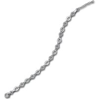 Balia Silberarmband Balia Armband Damen Silber poliert (Armband), Silber Armband (Cirkle) ca. 19cm bis 21,5cm, Silber 925 von Balia