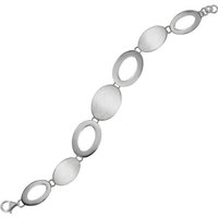 Balia Silberarmband Balia Armband für Damen mattiert Silber (Armband), Damen Armband (Grazie) ca. 18,5cm, 925 Sterling Silber, Farbe: silber von Balia