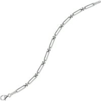 Balia Silberarmband Balia Armband für Damen mattiert Silber (Armband), Damen Armband (Trendy) ca. 19,4cm, 925 Sterling Silber, Farbe: silber von Balia