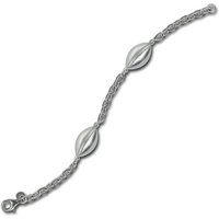 Balia Silberarmband Balia Damen Armband 925 Silber matt (Armband), Silber Armband (Ellipse) ca. 19,2cm, Silber 925 von Balia