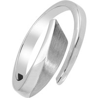 Balia Silberring Balia Ring für Damen mit matter und (Fingerring), Fingerring Größe 52 (16,6), 925 Sterling Silber (Zeitlos) Silber 925 von Balia