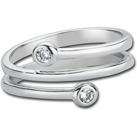 Balia Silberring Balia Ring für Damen weiße Zirkonia (Fingerring), Fingerring Größe 54 (17,2), 925 Sterling Silber (Dream) Silber 925 von Balia