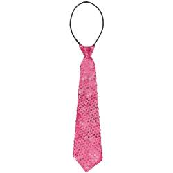 Balinco Pailetten Krawatte (Pink) von Balinco